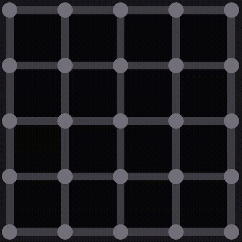 Dots & Boxes gameplay